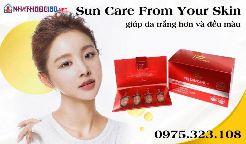 Nước Uống Chống Nắng Trắng Da Sun Care From Your Skin Hàn Quốc